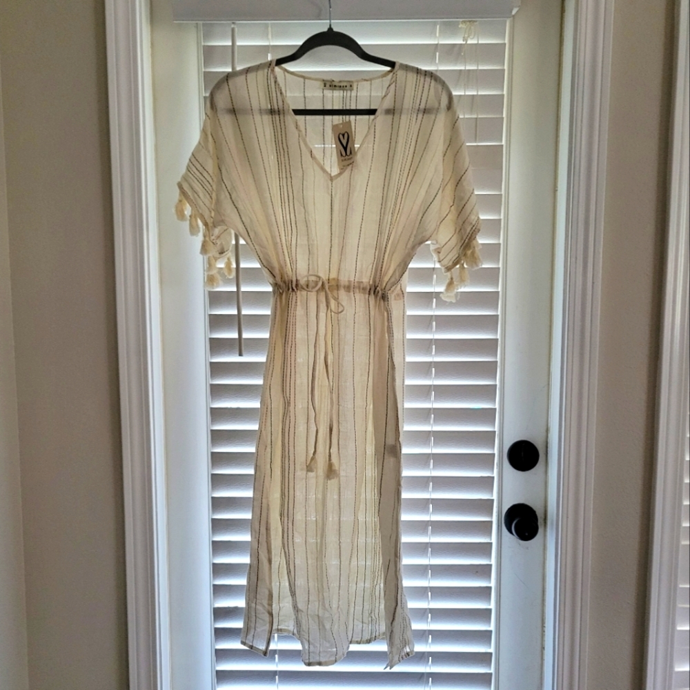 SS sheer linen dress